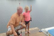 Fishing with papa (Susan Willemsen) Fishing with papa (Susan Willemsen)