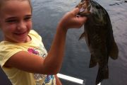 Look what I caught all by myself. (Kerri Wilson) Look what I caught all by myself. (Kerri Wilson)