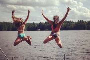 67. Jumping In! (Alison Cote) 67. Jumping In! (Alison Cote)